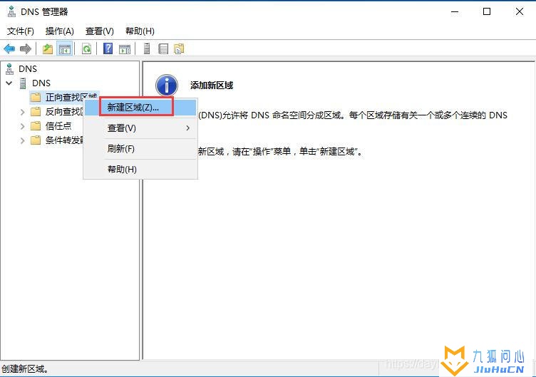 Windows Sever 2016 创建DNS服务器并配置转发器及条件转发器插图10