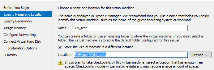 Hyper-V 创建和管理虚拟机插图2