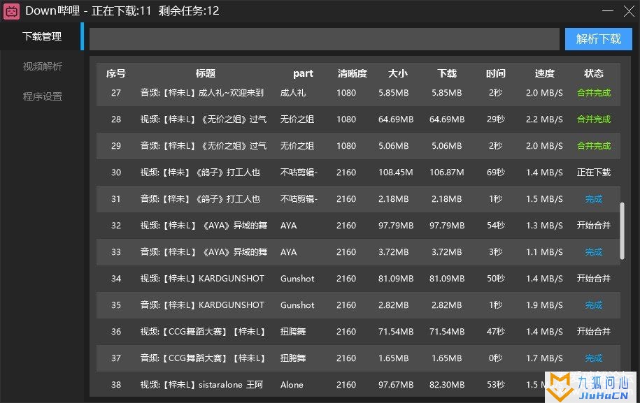 简单易用的bilibili视频批量下载工具插图10