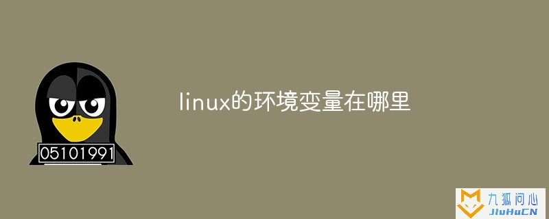 linux的环境变量在哪里
